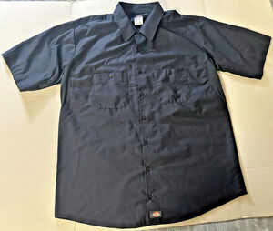 Lot of 2 Dickies Short Sleeve Work Shirts New and Used 101624